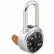 Master Lock® No. 1525LF General Security Combo Padlock - Key Control - LF Shackle - Black