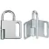 Master Lock® Lockout Hasp, Heavy Duty Steel, Pry Proof, 1" Jaw Dia. X 2-3/8"W X 3-1/4"L