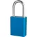Master Lock® A1106 Aluminum Safety Padlock, 1-1/2"W, 1-1/2"Tall Shackle, Keyed Alike, Blue