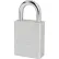 Master Lock® S1105 Aluminum Safety Padlock, 1-1/2"W, 1"Tall Shackle, Keyed Alike, Silver
