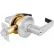 Master Lock® Commercial Cylindrical Lockset Lever, Keyed Entry, Brushed Chrome