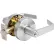 Master Lock® Heavy Duty Lever, Keyed Entry W/BumpStop, Brushed Chrome