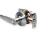 Master Lock® Straight Lever, Keyed Entry, Satin Nickel