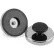 Master Magnetics Ceramic Round Base Magnets HMKR-80 with Knob 95 Lbs. Pull Nickel - Chrome Plating