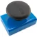 Master Magnetics Ceramic Rectangular Base Magnets HMKS-D with Knob 40 Lbs. Pull Blue Powder Coat