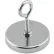 Master Magnetics Ceramic Hang-It Magnet RB50EB with Attached Eyebolt 35 Lbs. Pull Chrome Plating - Pkg Qty 25