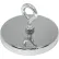 Master Magnetics Ceramic Hang-It Magnet RB80EB with Attached Eyebolt 95 Lbs. Pull Chrome Plating