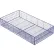Marlin Steel Plain Steel Display Basket Blue 20"L x 11"W x 3-1/2"H Qty 1-4