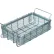 Marlin Steel Material Handling Basket 16"L x 10"W x 3-15/16"H - 0.5" Wire - Plain Steel