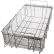 Marlin Steel Material Handling Basket 24"L x 13-1/4"W x 5-7/16"H - 0.5" Wire - Stainless Steel