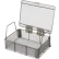 Marlin Steel Small Parts Wire Basket 10 Openings / Inch 7x5x2 Stainless Steel Price Each for Qty 1-4