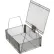 Marlin Steel Small Parts Wire Basket 10 Openings / Inch 9x7x3 Stainless Steel Price Each for Qty 1-4