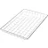 Marlin Steel Plain Steel Chrome Plated Wire Nesting Basket 18"L x 12"W x 2"H, Qty 5+