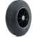 Martin Wheel Roll-Tech 8" x 2" Solid Rubber Wheel SL08-34 - Axle Size 3/4"