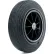 Martin Wheel Roll-Tech 8" x 2" Solid Rubber Wheel SL08-78 - Axel Size 7/8"