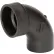 Mueller 02880 1-1/2 In. ABS 1/4 Bend Street Elbow - Spigot X Hub
