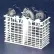 Jet-Tech 30026, Flatware Basket for 30012, 30016 and 30087 Racks