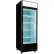 Kool-It KGM-23 - Refrigerated Merchandiser, 1 Glass Door, 23 Cu. Ft., Black, 81"H x 27"W, 115V