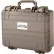 Barska Loaded Gear HD-200 Hard Case- Watertight, Crushproof 13"L x 11"W x 4-3/4"H, Dark Earth