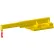 M&W Adjustable Telescopic Straight Boom Crane, 12" Centers, 4000 Lbs. Capacity