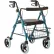 Medline Deluxe Guardian Rollator, Aluminum, Blue