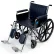 Medline Extra Wide Excel Wheelchair w/ Removable Full Arms & Elevating Footrests, 20"W Seat