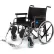 Medline Extra Wide Bariatric Wheelchair w/ Removable Desk Arms & Elevating Legrests, 28"W Seat