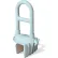 Medline Deluxe Bathtub Grab Bar w/ Microban, White, 2 Pack