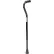 Medline Bariatric Offset Handle Cane, 500 lb. Capacity, Steel, Black