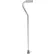 Medline Offset Handle Cane, 500 lb. Capacity, Steel, Chrome