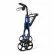 Medline Basic Steel Rollator w/ 8" Casters, Blue