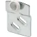 Prime-Line N 6667 Closet Door Roller, Front, 1/4-Inch Offset, 7/8-Inch Nylon Wheel,(Pack of 2)