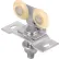 Prime-Line N 6725 Pocket Door Top Roller Assembly with 7/8-Inch Nylon Wheel