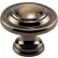 Prime-Line N 7370 1-3/4-Inch Bi-Fold Door Knob, Antique Brass Plated