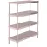 Prairie View Aluminum Equipment Stands, 3 Shelves, 60"W x 18"D x 48"H