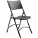 NPSĀ® Heavy Duty Plastic Folding Chair - Black - 600 Series - Pack of 4