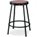 Interion® 24"H Steel Work Stool with Hardboard Seat - Backless - Black - Pack of 2