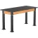 NPS® Aero-Lift Adjustable Height Science Lab Table, Phenolic Top, 54"L x 24"W x 42"H, Ash