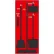 National Marker Janitorial Shadow Board, Red on Black, General Purpose Composite - SB105ACP