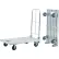 New Age Industrial Folding Aluminum Platform Truck, 48"L x 26-1/4"W, 800 lb. Capacity