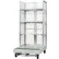 New Age Raymond Forklift Order Picking Truck w/ 3 Shelves, 1000 lb. Cap., 52"L x 40"W x 88"H, Silver
