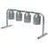 Nemco® Heat Lamp, Infrared, Single Row Suspension Bar, 2 Bulb 120V - 6008-2