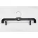 2602RC Skirt/Slack Hanger-Jumbo Weight W/Metal Clips, 14"L, Plastic-BK, Pkg Qty 100