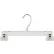 6008 Skirt/Slack Hanger-Pinch Grip, 8"L, Plastic-CL, Pkg Qty 200