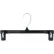 6012B Skirt/Slack Hanger-Pinch Grip, 12"L, Plastic-BK, Pkg Qty 200