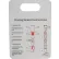 Shirt Folding Board, Imprinted with Instructions, 12"W x 8-1/2"H, White