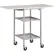 Mobile Shirt Folding Table, 46"W x 38-3/4"H, Gray