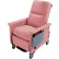 NK Medical Recliner with Swing Arms and Infinite Recline, Push Bar & Side Table, Tea Rose