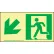 Glow NYC - Directional Sign Down Left
