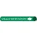 NMC™ Precoiled & Strap-On Pipe Marker, Chilled Water Return, Fits 3/4" - 1" Pipe Dia.
